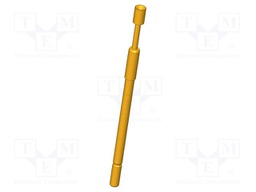 Test needle; Operational spring compression: 4mm; 8A; Ø: 2mm