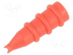 Protection cap for test probe; red