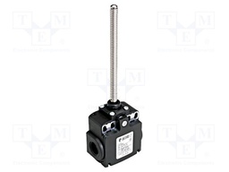 Limit switch; rubber seal,spring, total length 104,5mm; 10A