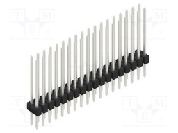 Connector: pin strips; pin header; male; PIN: 36; 2.54mm; THT; 2x18