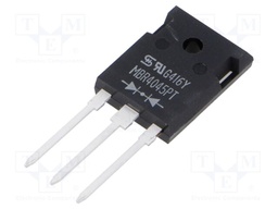 Diode: Schottky rectifying; THT; 45V; 20Ax2; TO247AD; Ufmax: 0.7V