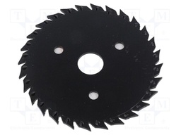 Cutting wheel; Ø: 125mm; with rasp; Ømount.hole: 22.2mm