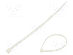 Cable tie; L: 540mm; W: 7.8mm; polyamide; 540N; natural; 100pcs.