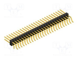 Connector: pin strips; pin header; male; PIN: 52; 2.54mm; SMT,THT