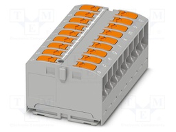 Splice terminal: rail; 24A; 450V; push-in; PA; L: 21.7mm; 0.14÷4mm2