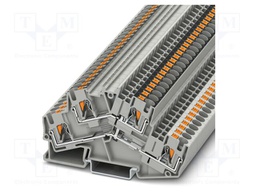 Splice terminal: rail; PTS; PA; terminals: 4; W: 6.2mm; H: 96mm