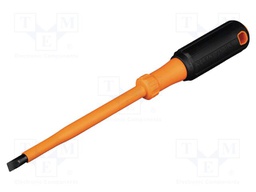 Screwdriver: insulated; slot; 152mm; SL 5/16"