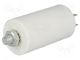 Capacitor: motors, run; 8uF; 450V; Ø35x65mm; -25÷70°C; ±5%; 3000h