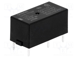 Relay: electromagnetic; SPST-NO; Ucoil: 12VDC; 5A/250VAC; 5A/30VDC