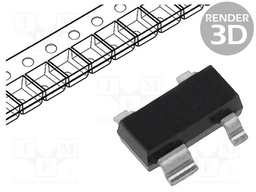 Transistor: NPN; bipolar; RF; 4.5V; 70mA; 230mW; SOT343