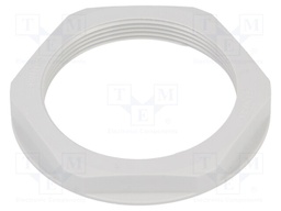 Nut; M50; halogen free; polyamide; UL94V-0; 60mm; grey; -20÷100°C