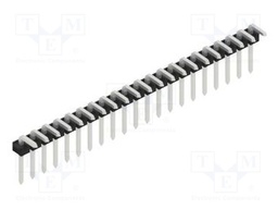Connector: pin strips; pin header; male; PIN: 21; 2.54mm; THT; 1x21