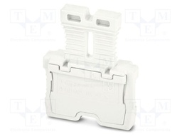 Connector: plug-in; PA; L: 25.5mm; W: 6.3mm; H: 22.4mm; Body: white
