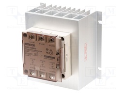 Relay: solid state; Ucntrl: 12÷24VDC; 45A; 100÷240VAC; G3PE