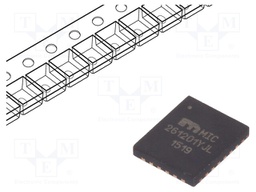 PMIC; DC/DC converter; Uoper: 4.5÷28V; Uout: 0.8÷5.5V; MLF28; buck