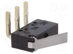 Microswitch SNAP ACTION; with lever; SPDT; 0.1A/30VDC; ON-(ON)