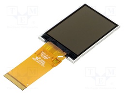 Display: TFT; 2.4"; 240x320; Illumin: LED; Dim: 60.26x42.72x2.57mm