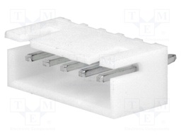Socket; wire-board; male; A2501; 2.5mm; PIN: 5; THT; 250V; 3A; tinned