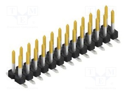 Connector: pin strips; pin header; male; PIN: 26; 2.54mm; SMT; 2x13