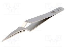 Tweezers; 120mm; SMD,for precision works; V: self-locking