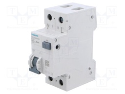 RCBO breaker; Inom: 32A; Ires: 30mA; Poles: 1+N; 230/400VAC; DIN