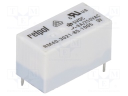 Relay: electromagnetic; SPST-NO; Ucoil: 5VDC; 8A/250VAC; 8A/30VDC