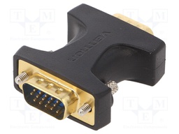 Adapter; Colour: black; Input: D-Sub 15pin HD  plug
