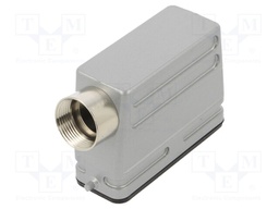 Enclosure: for HDC connectors; C146; size A16; for cable; angled