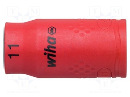 Key; hex socket,socket spanner; HEX 11mm; 3/8"; 45mm; insulated