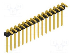 Connector: pin strips; pin header; male; PIN: 15; 2mm; THT; 1x15