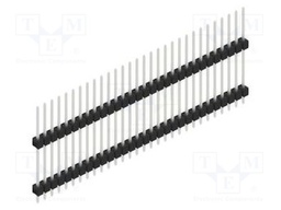Connector: pin strips; pin header; male; PIN: 30; 2.54mm; THT; 1x30