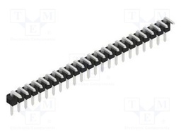 Connector: pin strips; pin header; male; PIN: 23; 2.54mm; THT; 1x23