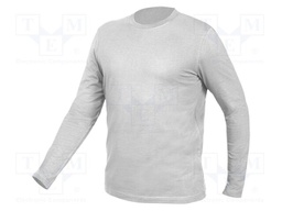 Long-sleeved t-shirt; Size: XL; grey; Basic; 180g/m2