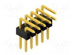 Connector: pin strips; pin header; male; PIN: 10; 2.54mm; THT; 2x5