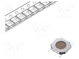 Microswitch TACT; SPST-NO; Pos: 2; 0.05A/12VDC; SMT; 980mN