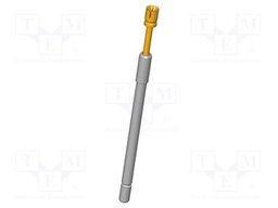 Test needle; Operational spring compression: 4mm; 20A; Ø: 2mm