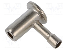 Connector: socket; 6mm banana; Connection: crimped; 4mm2; 5.9mm