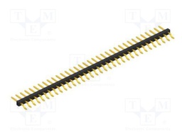 Connector: pin strips; pin header; male; PIN: 34; 2mm; SMT; 1x34