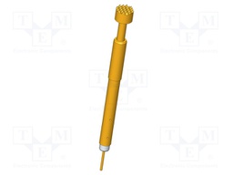 Needle-like test probe; Operational spring compression: 2.65mm