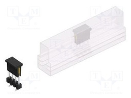 Connector: pin strips; pin header; male; PIN: 4; 2.54mm; SMT; 1x4