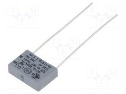 Capacitor: polypropylene; Y2; 1.5nF; 10mm; ±20%; 13x4x9mm; 300VAC