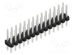 Connector: pin strips; pin header; male; PIN: 28; 2mm; THT; 2x14