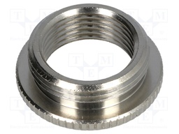 Reduction of threads for glands; Int.thread: M20; brass; nickel