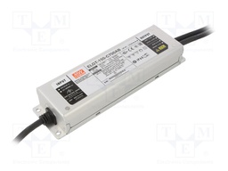 Power supply: switched-mode; LED; 149.8W; 107÷214VDC; 350÷700mA