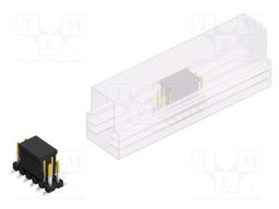 Connector: pin strips; pin header; male; PIN: 12; 2.54mm; SMT; 2x6