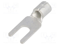 Fork terminal; M3; 1.04÷2.63mm2; crimped; for cable; 16AWG÷14AWG