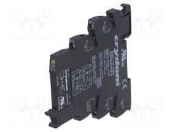 Relay: solid state; Ucntrl: 24VDC; 2A; max.240VAC; Variant: 1-phase