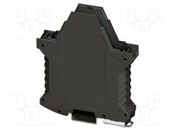 Enclosure base; with FE contact,with terminals; black; UL94V-0