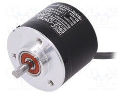 Encoder: incremental; Usup: 12÷24VDC; 360imp/revol; shaft 6mm