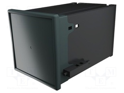 Enclosure: panel; X: 96mm; Y: 96mm; Z: 124mm; ABS + PC,PPO; black